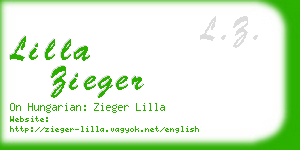 lilla zieger business card